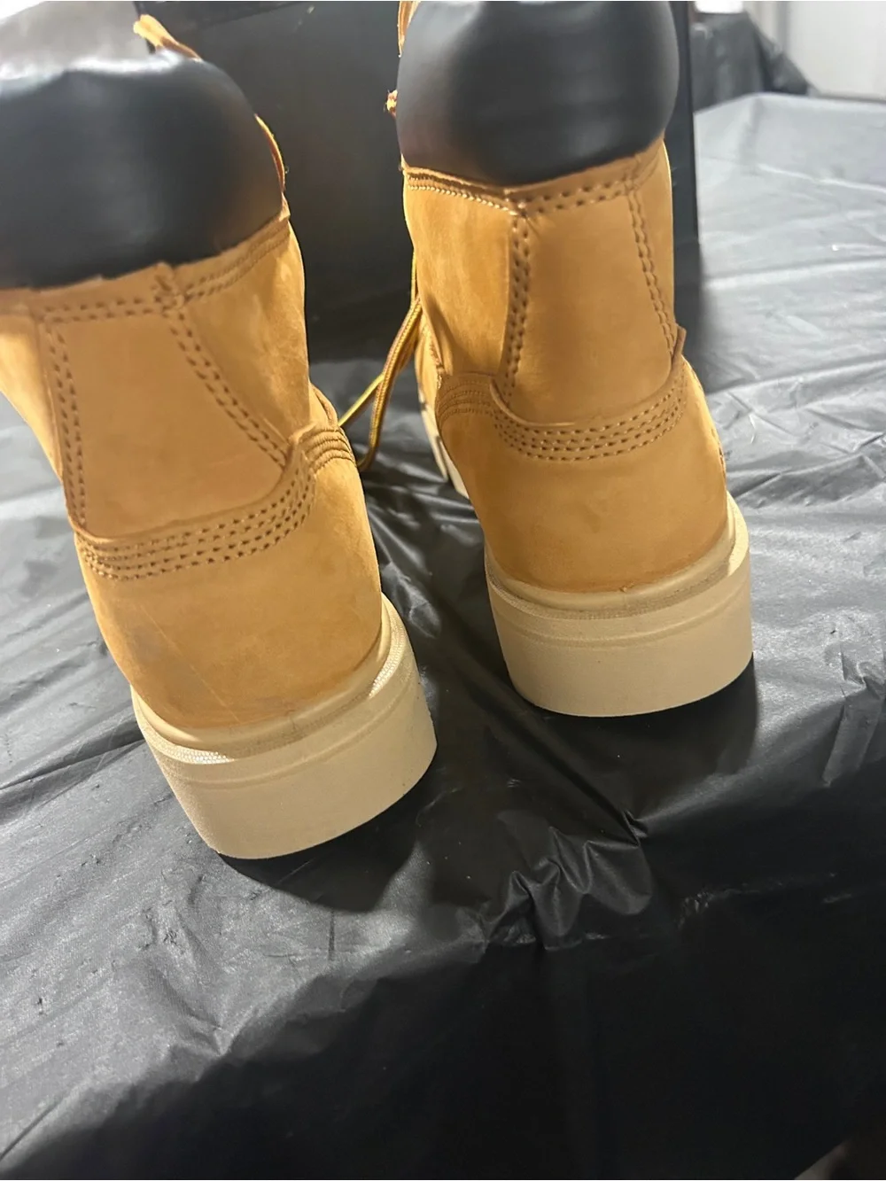 Timberland Kids Tan Wheat Nubuck Work Boot